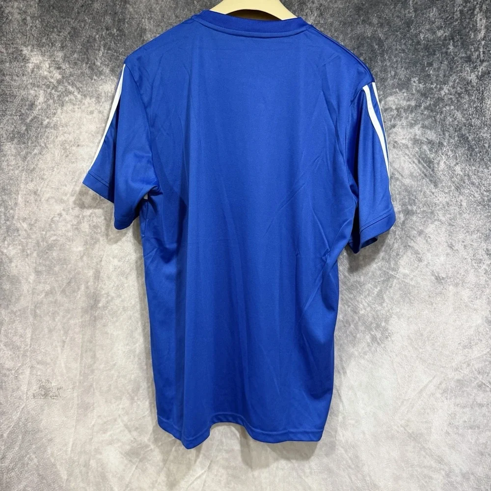 adidas‎ chelsea jersey Short Sleeve Blue Clima Cool Team Patch XL